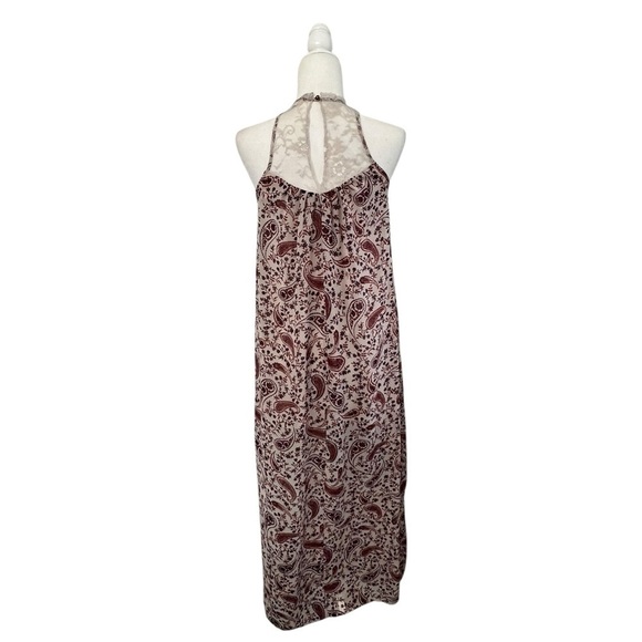 Mason & Belle Floral Sleeveless High Neck Maxi Dress - Size Small - Picture 5 of 14